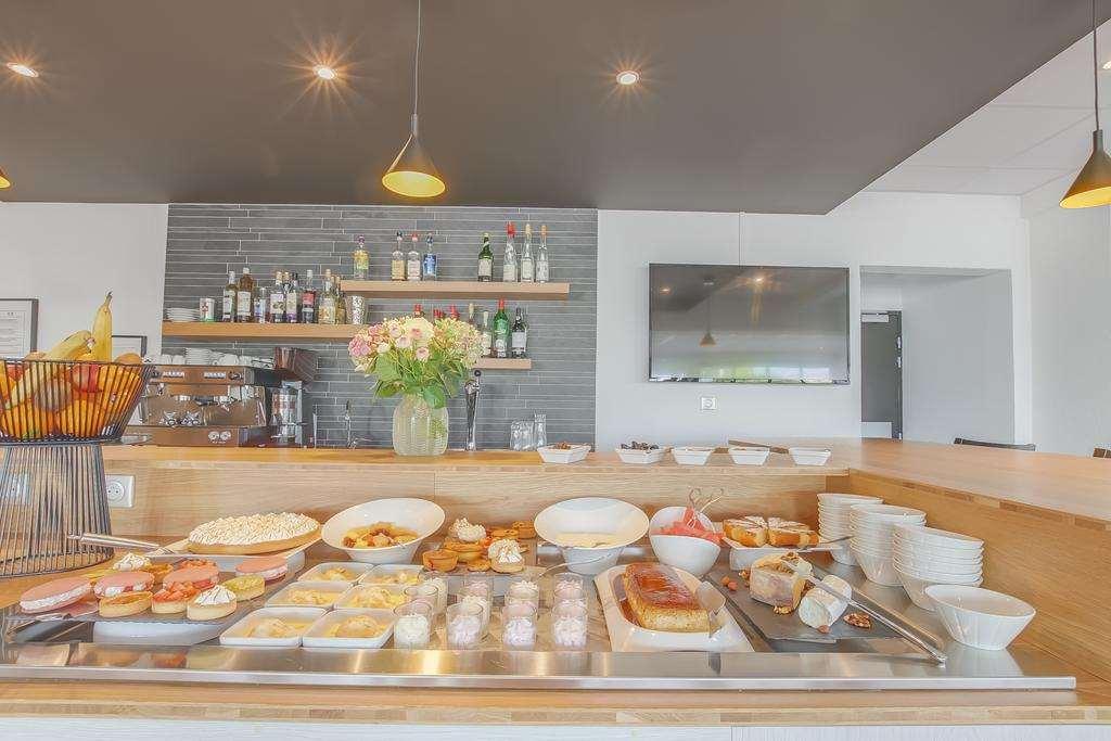 Brit Hotel Reims La Neuvillette 레스토랑 사진
